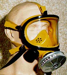 Máscara proteção vias respiratórias